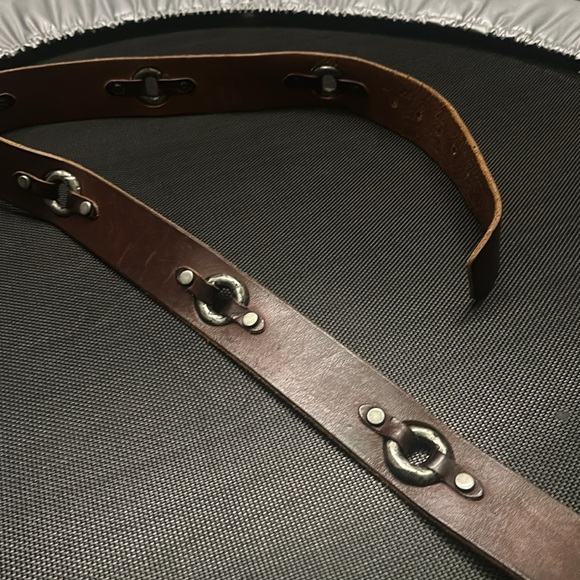 Diesel Vintabelt brown leather men’s 32 | 95 belt - Picture 3 of 6